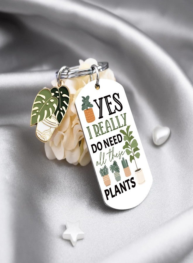 MOEXUKO Plant Lover Gifts for Women Gardening Gifts for Women Plant Lady Keychain Funny Gift for Plants Lovers Gardeners Friends Cactus Succulent Gift Plants Themed Keyring - Image 5